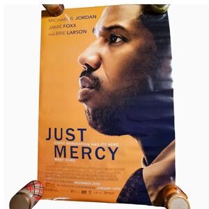 Just Mercy 2019 Original Movie Poster 27x40 Michael B. Jordan Jamie Foxx D/S